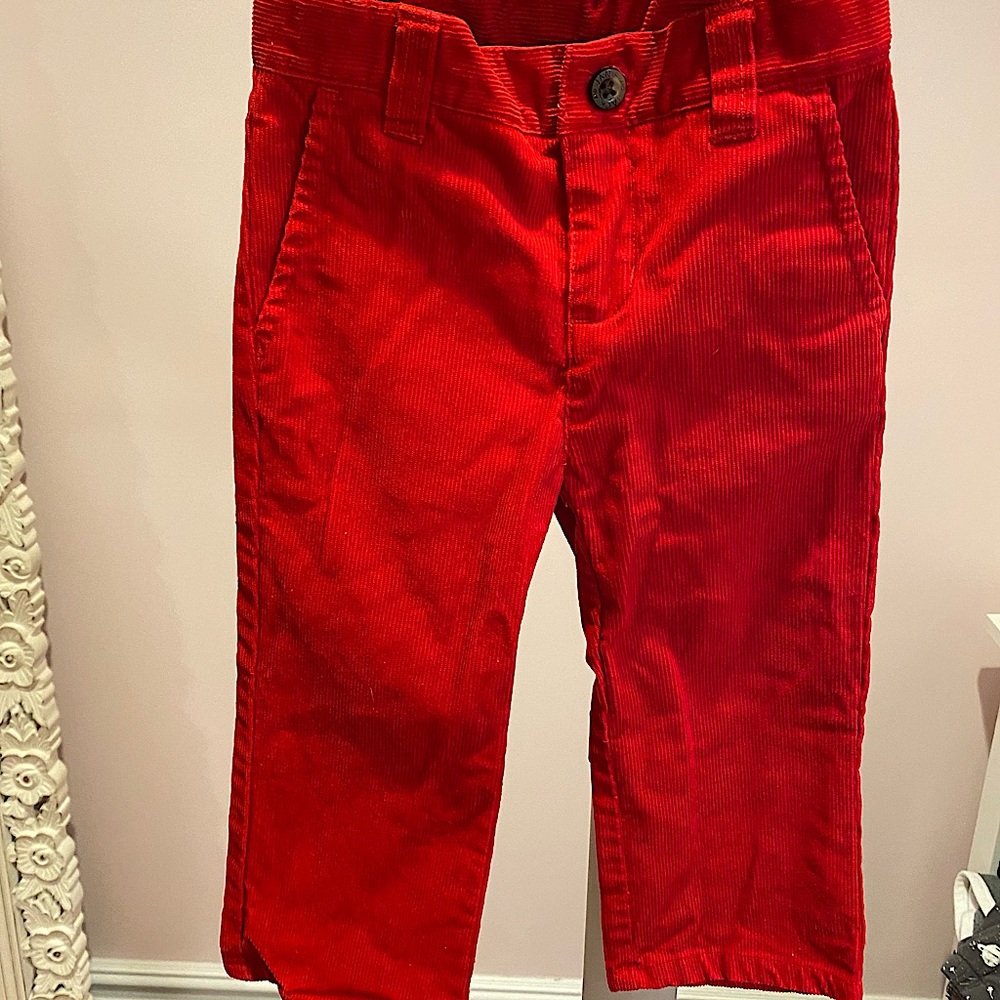 Janie and Jack corduroy pants. Size 18-24 months